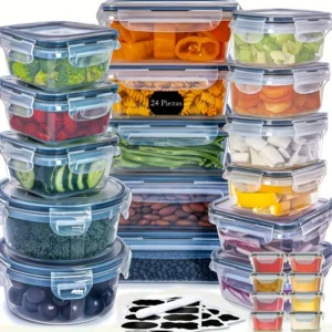 48Pcs  Food Storage Set